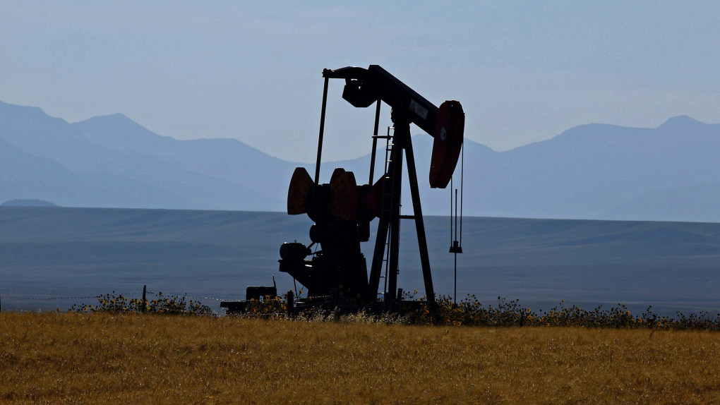 Ölförderturm in Montana